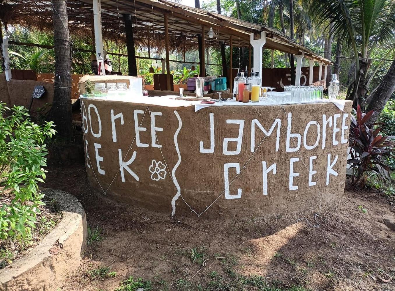 Jamboree Creek Yoga Mandrem Exterior foto